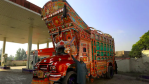 Colorful Truck Art Reflects Pakistan's Heritage