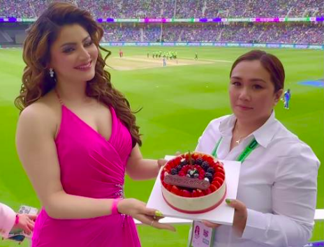 Urvashi Rautela’s Birthday Surprise During India vs Pakistan Clash