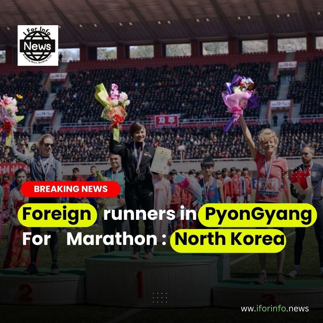 International Runners Arrive in Pyongyang for: North Korea Marathon